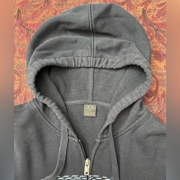 Y2K Oakley Zip-Up Hoodie - Picture 3 of 4